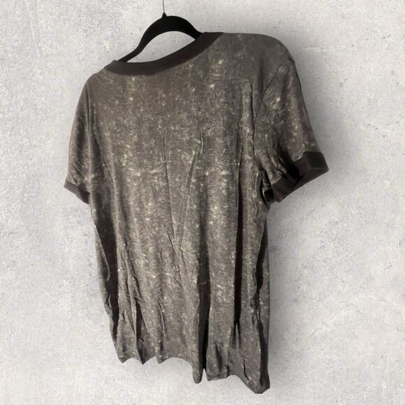 LulaRoe Liv Tshirt-Size XLarge-Heather Grey Print TshirT -NWT - Picture 3 of 5